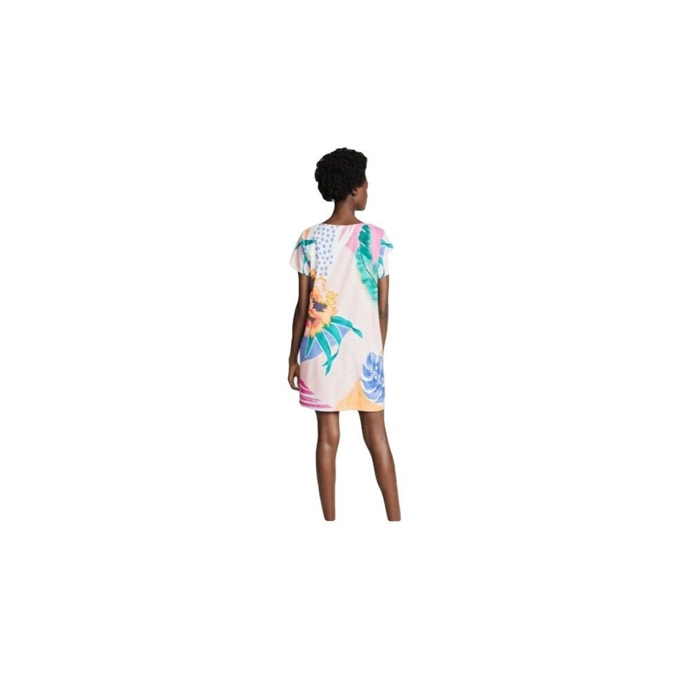 Mink Pink XS Tropical floral mini dress Extra Small - Picture 2 of 10